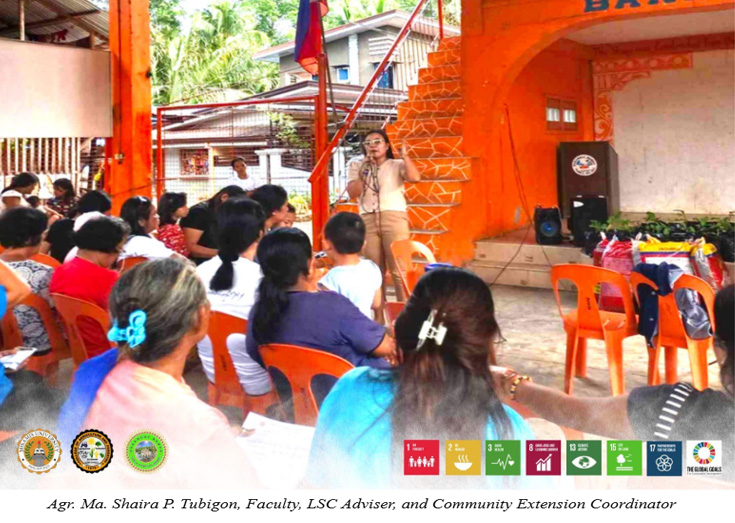 College of Agriculture and Forestry--Future Agriculturists  Launched  Suburban Community Gardening: Teamnabangay Gulayan sa Barangay Project at Barangay Barra, Tudela, MisOcc